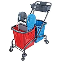 Aviva Clean BF de xnsh de pda5 Pro 54 Carrito de limpieza Cubo- 2 x 25 l (100 unidades)